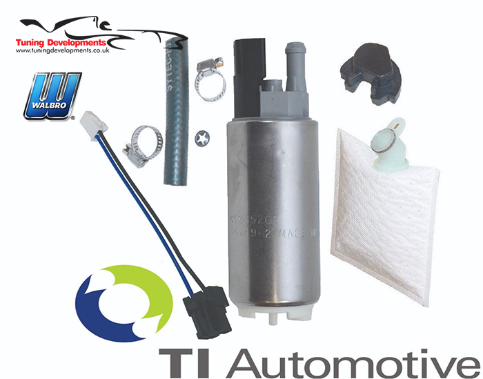 TIA Automotive Walbro 255 LPH Fuel Pump Kit For Subaru Impreza WRX STi EJ25 - GSS342
